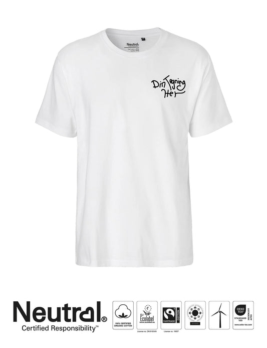 Unisex T-shirt m. broderi